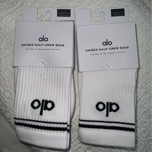 ALO Unisex Socks Brand New